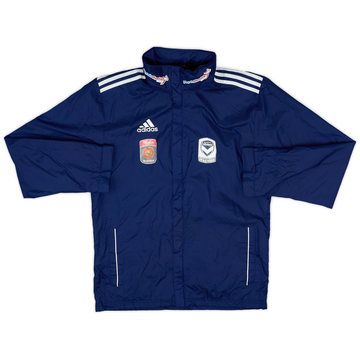 2014-15 Melbourne Victory adidas Hooded Rain Jacket - 7/10 - (S)