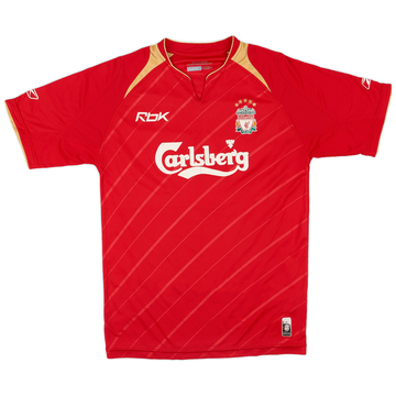 2005-06 Liverpool CL Home Shirt - 5/10 - (S)