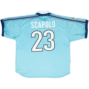 1998-99 Napoli Match Worn Home Shirt Scapolo #23