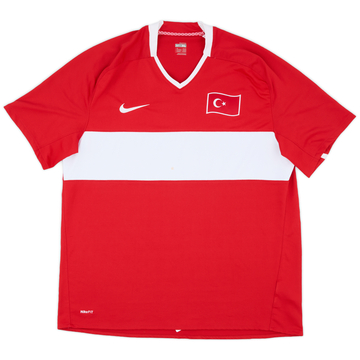 2008-10 Turkey Home Shirt - 6/10 - (XL)