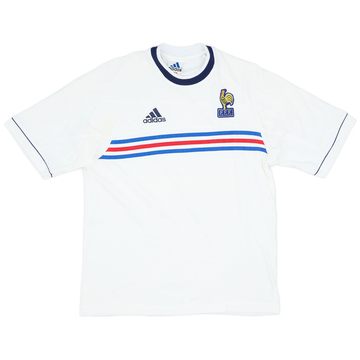 1998-00 France adidas Cotton Tee - 8/10 - (S/M)
