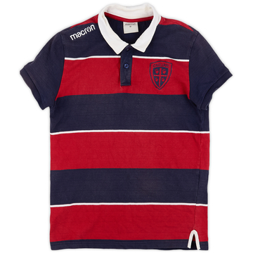 2016-17 Cagliari Macron Polo Shirt - 8/10 - (Women's M)