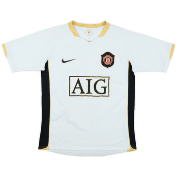 2006-08 Manchester United Away Shirt - 7/10 - (M.Boys)