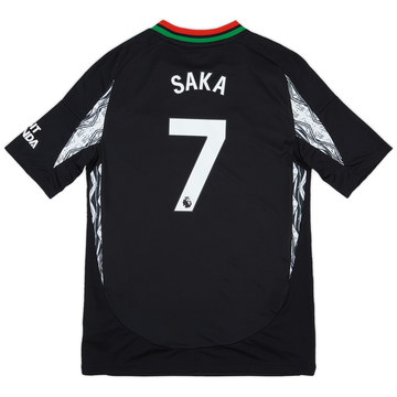 2024-25 Arsenal Away Shirt Saka #7 (KIDS)
