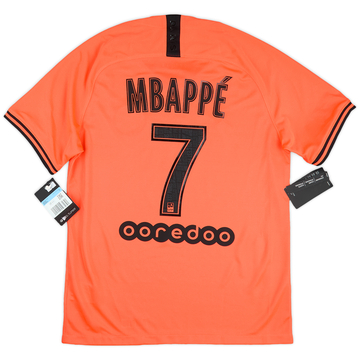 2019-20 Paris Saint-Germain Away Shirt Mbappe #7 (M)