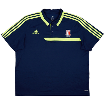 2013-14 Stoke City adidas Training Shirt - 10/10 - (XXL)
