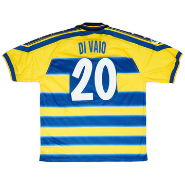 1999-00 Parma Match Worn Home Shirt Di Vaio #20