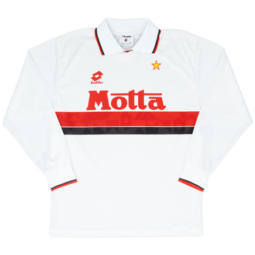 1993-94 AC Milan Away L/S Shirt - 6/10 - (L)