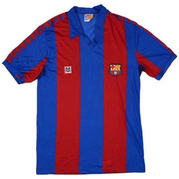 1984-89 Barcelona Home Shirt - 6/10 - (L)