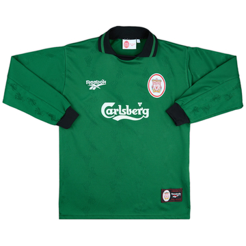 1996-97 Liverpool GK Shirt - 10/10 - (Y)
