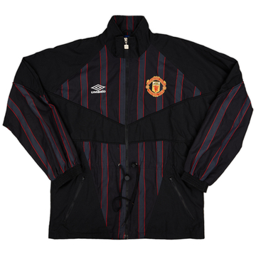 1996-97 Manchester United Umbro Bench Coat - 9/10 - (L)