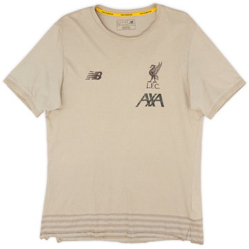 2018-19 Liverpool New Balance Cotton Tee - 7/10 - (L)