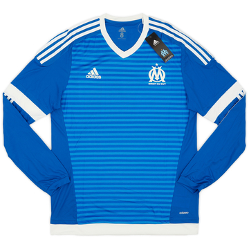 2015-16 Olympique Marseille Player Issue Third L/S Shirt (L)