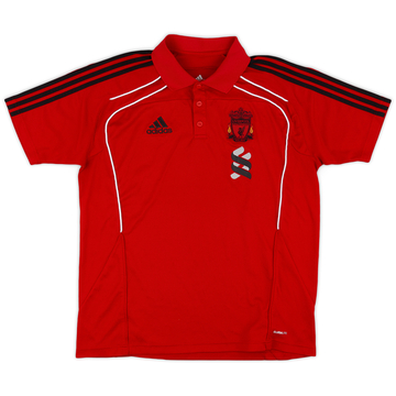 2010-11 Liverpool adidas Polo Shirt - 8/10 - (L/XL)