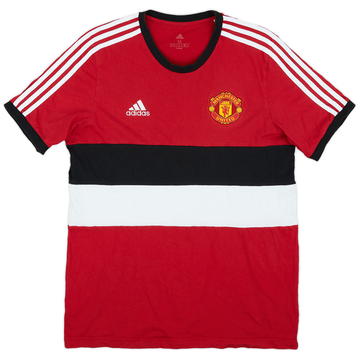 2021-22 Manchester United adidas Leisure Tee - 9/10 - (M)