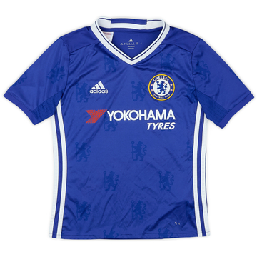 2016-17 Chelsea Home Shirt - 8/10 - (S.Boys)