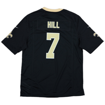 2017-24 New Orleans Saints Hill #7 Nike Game Home Jersey (L)