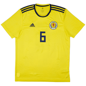 2017-18 Scotland Away Shirt #6 - 9/10 -  (L)