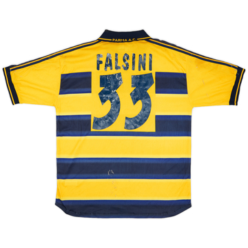 2000-01 Parma Match Issue Home Shirt Falsini #33