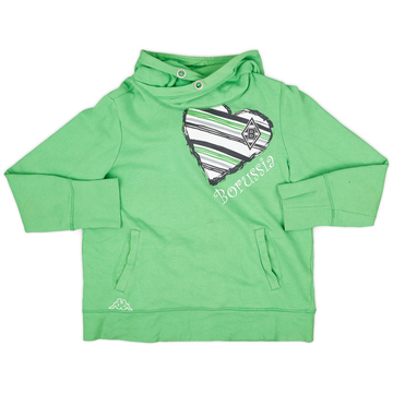 2015-16 Borussia Monchengladbach Kappa Hooded Sweat Top - 6/10 - (Women's L)