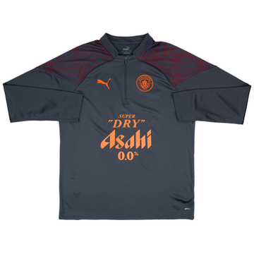 2023-24 Manchester City Player Issue 1/4 Zip Training Top