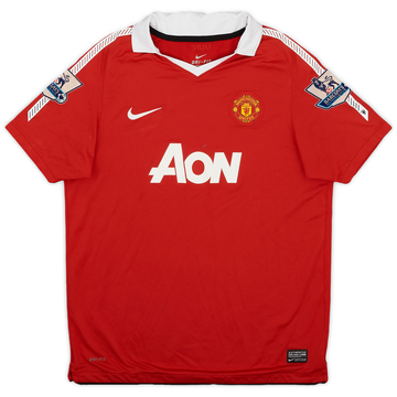 2010-11 Manchester United Home Shirt - 6/10 - (XL.Boys)
