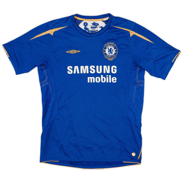 2005-06 Chelsea Centenary Home Shirt - 9/10 - (XL.Boys)