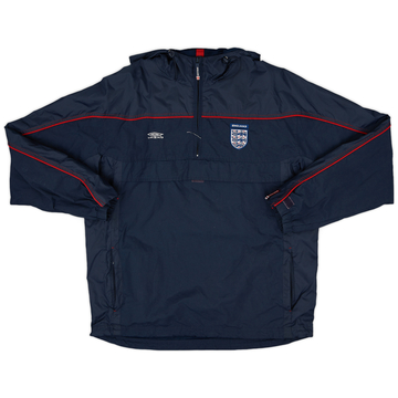 2000-02 England Umbro Hooded Rain Jacket - 8/10 - (XL)