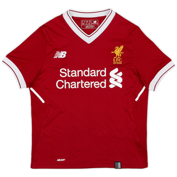 2017-18 Liverpool 125 Years Home Shirt - 9/10 - (S.Boys)