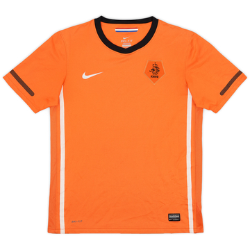 2010-11 Netherlands Home Shirt - 7/10 - (XL.Boys)