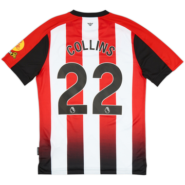 2023-25 Brentford Home Shirt Collins #22