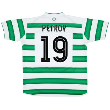 2003-04 Celtic Home Shirt Petrov #19 - 7/10 - (XL)