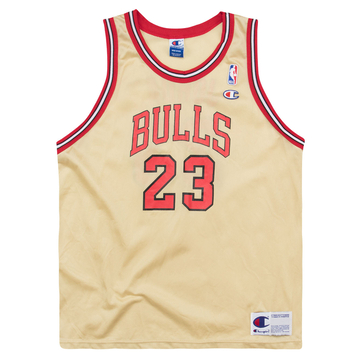 1997-98 Chicago Bulls Jordan #23 Champion Jersey (Alternate) Y
