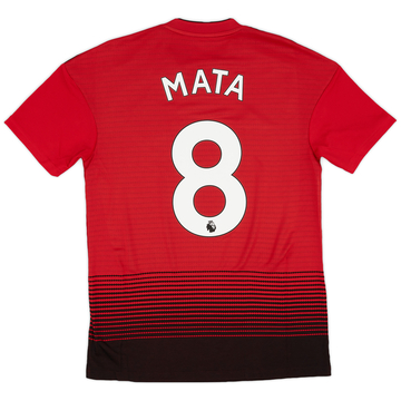 2018-19 Manchester United Home Shirt Mata #8 (S)