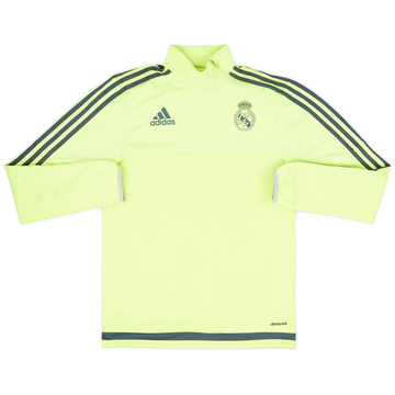 2015-16 Real Madrid adidas 1/4 Zip Drill Top - 5/10 - (XS)
