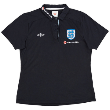 2012-13 England Umbro Polo Shirt - 9/10 - (Women's M)