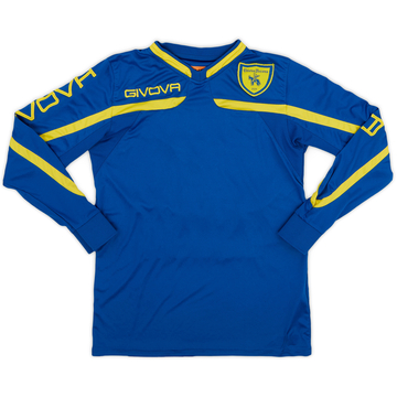2018-19 Chievo Verona Givova Training L/S Shirt - 8/10 - (S)