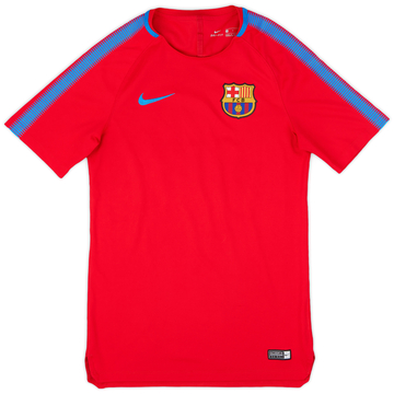 2017-18 Barcelona Nike Training Shirt - 8/10 - (S)
