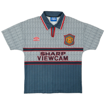 1995-96 Manchester United Away Shirt - 5/10 - (Y)