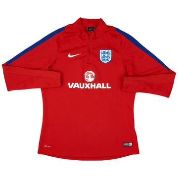 2016-17 England Nike 1/4 Zip Training Top - 9/10 - (Women's M)