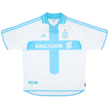2000-01 Olympique Marseille Home Shirt - 7/10 - (XL)