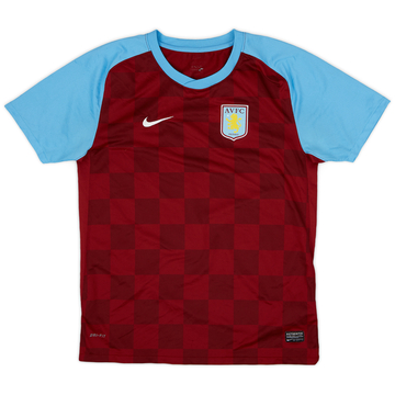 2011-12 Aston Villa Home Shirt - 6/10 - (XL.Boys)