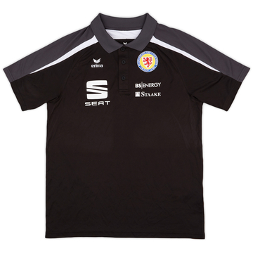 2018-19 Eintracht Braunschweig Erima Polo Shirt - 9/10 - (M)