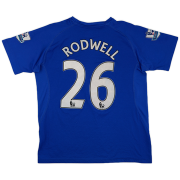 2010-11 Everton Home Shirt Rodwell #26 - 6/10 - (L)