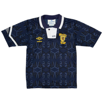 1991-94 Scotland Home Shirt - 8/10 - (S.Boys)