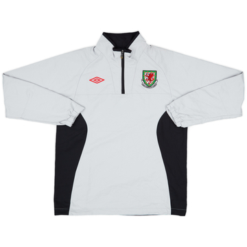 2010-11 Wales Umbro 1/4 Zip Drill Top - 8/10 - (M)