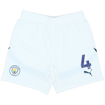 2024-25 Manchester City Match Issue Home Shorts #4 (Phillips)