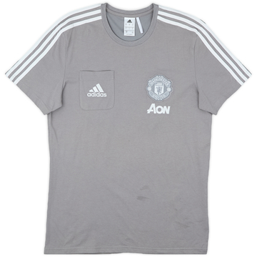 2017-18 Manchester United adidas Cotton Tee - 8/10 - (L)