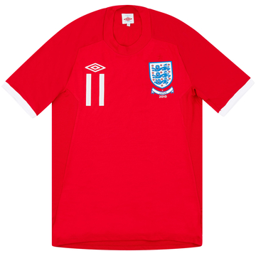 2010-11 England Match Issue Away Shirt Lennon #11 (v Japan)