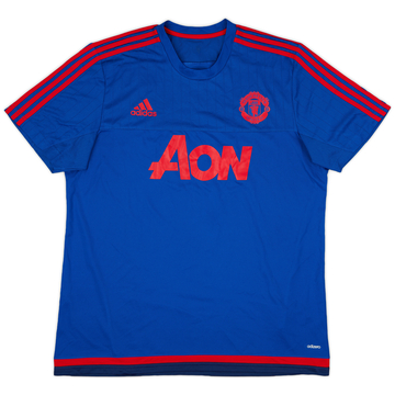 2015-16 Manchester United adidas Training Shirt - 9/10 - (XL)
